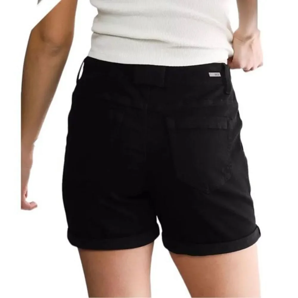 Buckle‎ BKE Parker Stretch Cuffed Short Size 38 Black